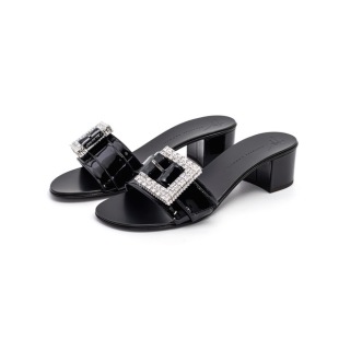 GIUSEPPE 女士中跟一脚蹬凉鞋 凉拖银泰百货精品 301574 ZANOTTI