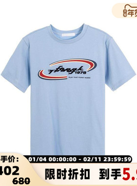 YCH春夏女士设计师品牌休闲风短袖圆领T恤银泰百货精品 301574