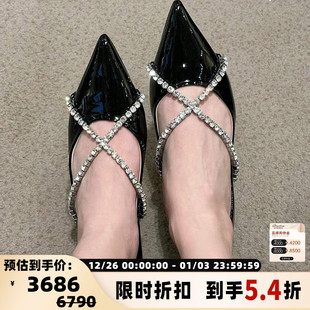 Choo 银泰百货精品 春夏款 FLAT平底鞋 301596 女士GENEVI Jimmy