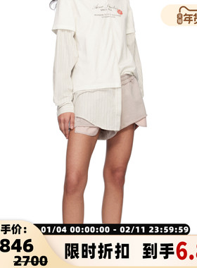 ACNE STUDIOS 春夏新款女士设计感时尚休闲超短裤银泰百货 301574
