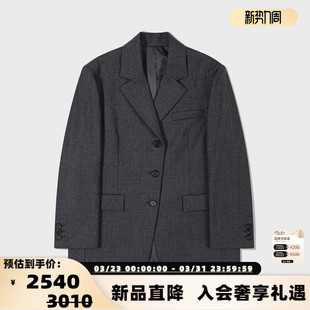 女士宽松廓型休闲西装 LOW 新款 26春季 银泰百货 CLASSIC