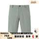 Hugo 300095 五分裤 Boss雨果博斯男士 美拉德华达呢运动休闲短裤