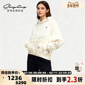 MIHARA 301596 做旧连帽卫衣银泰百货 YASUHIRO 街头风女士经典