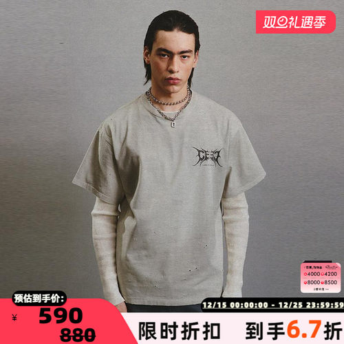 CEECLA数字马吉拉短袖T恤