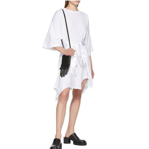 Mm6 Maison Margiela 女士圆领扎染中长款连衣裙银泰百货 301604