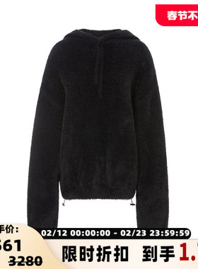 【折扣】YCH 女士连帽卫衣长袖保暖绒衫
