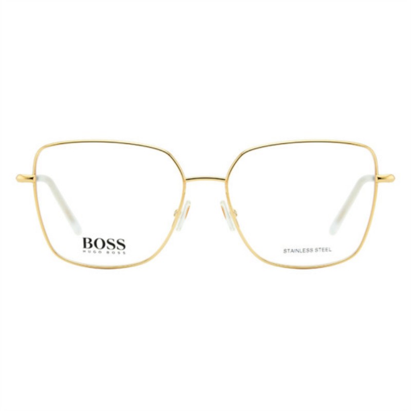 HUGO BOSS  女款文艺个性金属全框光学眼镜架银泰 300211