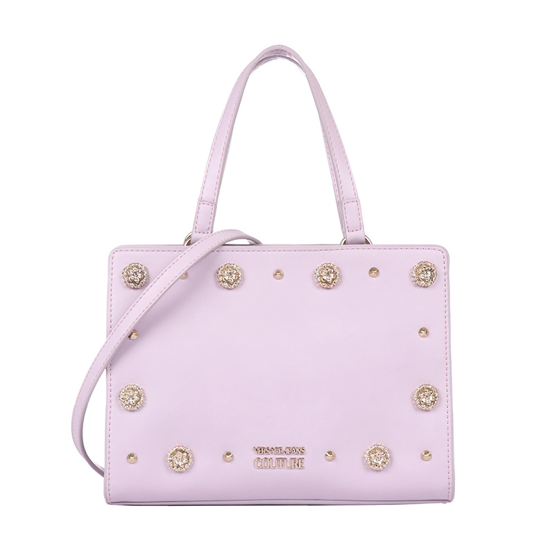 范思哲Versace Jeans Couture 情人节女士铆钉单肩斜挎包300154