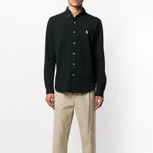 Polo Ralph Lauren 拉夫劳伦26春夏男士日常通勤纯棉长袖衬衫
