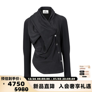 Westwood西太后 上衣 新款 衬衫 300217 女士褶皱设计修身 Vivienne