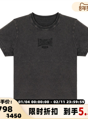 ALEXANDER WANG 春夏女士百搭纯色圆领短袖T恤银泰百货 301574