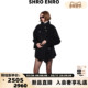 ENRO 25秋冬新款 女士立领羊毛短款 SHRO 廓形大衣银泰百货 301469