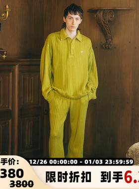 The Last Redemption刘雯/宋佳同款 男女粗羊毛polo衫  301460