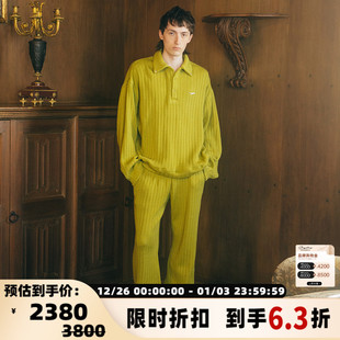 男女粗羊毛polo衫 The 宋佳同款 Redemption刘雯 301460 Last