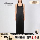 背心裙无袖 DIESEL 连衣裙银泰百货 简约休闲修身 女长款 春季 新款