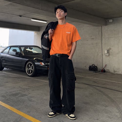 REPRESENT印花圆领短袖T恤