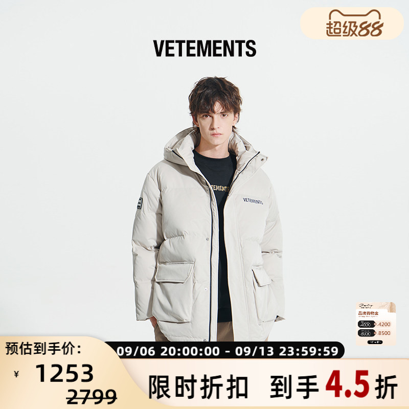 VETEMENTS男女工装风羽绒服外套图片