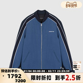 pushBUTTON春夏logo印花女士拉链立领夹克外套银泰百货 301604