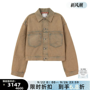 女士复古水洗牛仔外套 ACNE 新款 春季 银泰百货精品301574 STUDIOS
