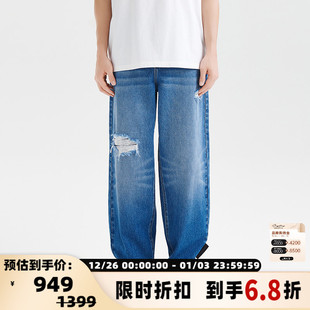 301446 牛仔长裤 VETEMENTS秋冬季 潮流宽松休闲日常男女同款