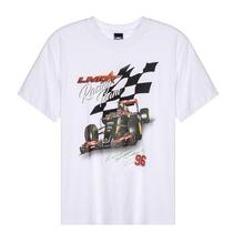 LMC 新款男士休闲赛车印花短袖圆领T恤银泰百货精品 301574