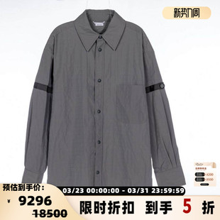 衬衫 THOM 宽松休闲长袖 24秋冬男士 301574 BROWNE