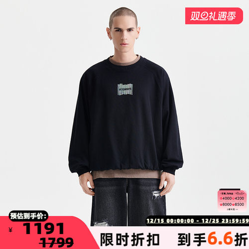 VETEMENTS情侣同款套头长袖卫衣