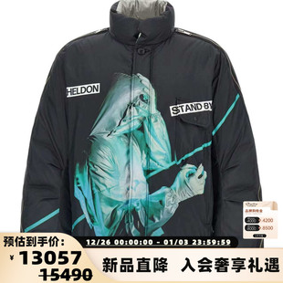 印花羽绒服银泰百货 UNDERCOVER 时尚 男士 301574 25秋冬新款