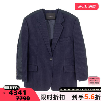 pushBUTTON 日常通勤女士单排扣休闲西装银泰百货301574