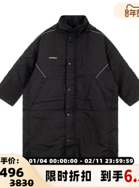 66° NORTH 秋冬男士单排扣棉衣大衣长款外套银泰百货精品 301574