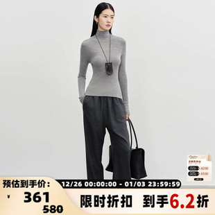 银泰百货精品 concise 女士高领打底衫 秋冬新款 301257 white