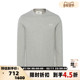 PARIS 春季 棉质字母印花男女款 AMI 休闲圆领长袖 T恤上衣