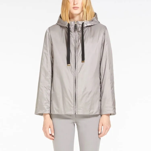 MAX MARA 女士连帽抽绳拉链宽松百搭棉服外套银泰百货 301574