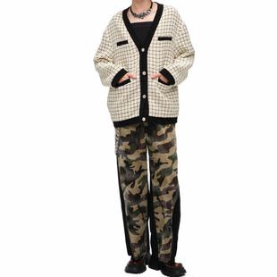 银泰 Alexia 裤 森林迷彩假两件长拉链工装 301261 Sandra男女同款