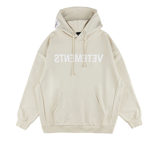 VETEMENTS秋冬新款 情侣宽松休闲连帽卫衣301446 男女同款