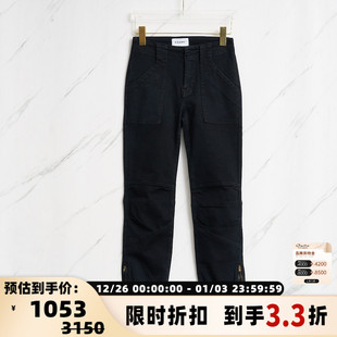 银泰百货精品 FRAME 休闲裤 裤 301596 女士束脚微弹工装