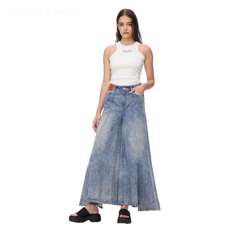 ANNANDELMAN复古喇叭牛仔裤