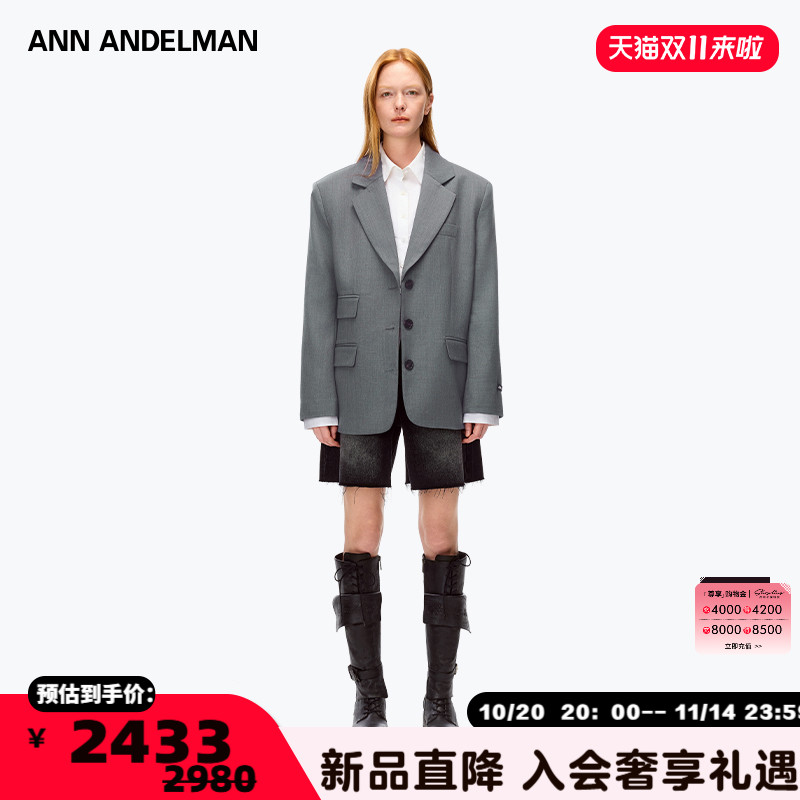 ANN ANDELMAN   25秋冬女士宽松版休闲西装银泰百货 301286