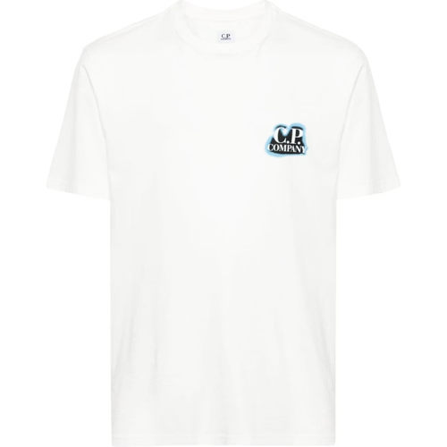 C.P.COMPANY 潮流都市男士LOGO标印花休闲短袖T恤银泰百货 301596