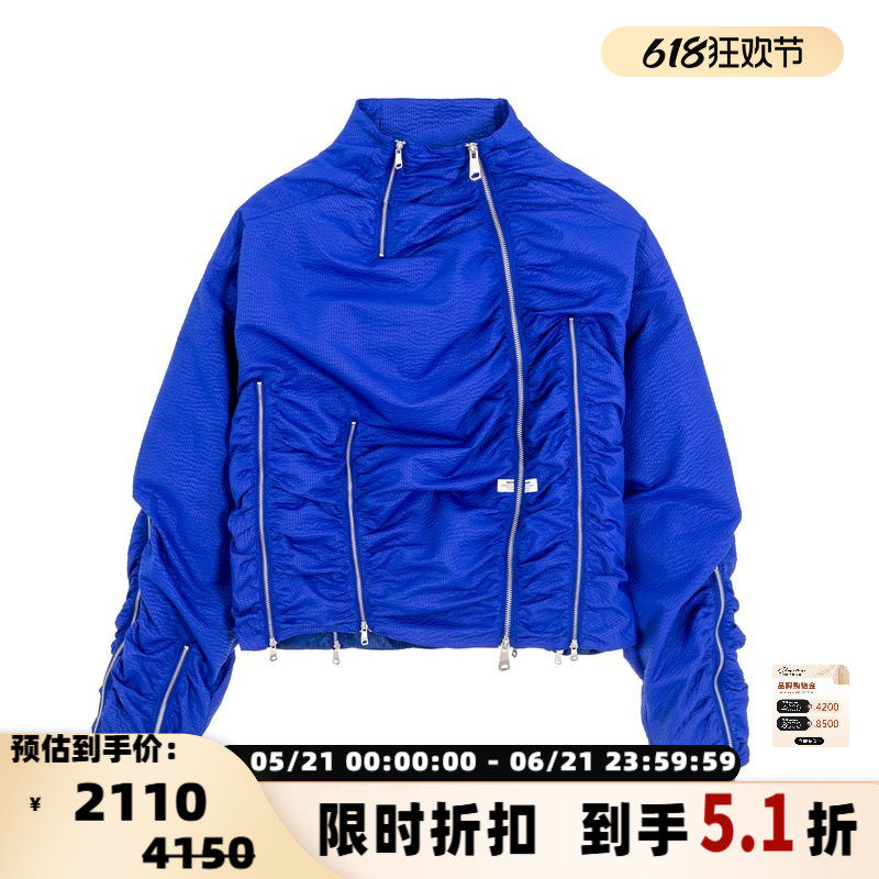 ADER ERROR秋季新款中性拉链装饰尼龙夹克301574