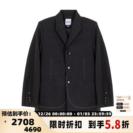 ADER ERROR新款男士日常通勤休闲西装夹克外套银泰百货 301574