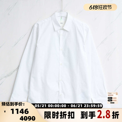 OAMC春夏款男士翻领系扣经典艺术贴布衬衣银泰百货精品 301596