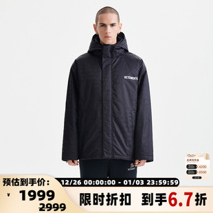 VETEMENTS羽绒服连帽运动休闲加厚保暖外套 301446