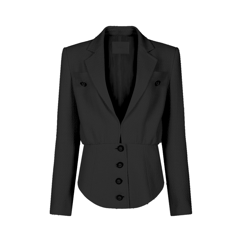 简约女士日常休闲收腰西装