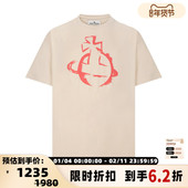 T恤银泰 Vivienne 300217 男女同款 宽大印花短袖 Westwood 西太后