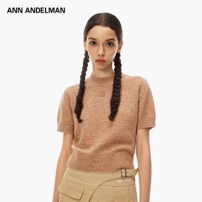 ANNANDELMAN短款高领针织衫