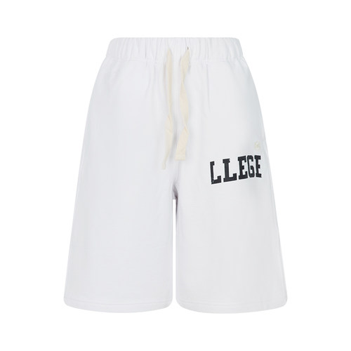 RECTO松紧腰休闲裤短裤中裤