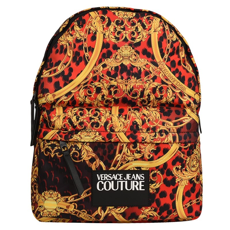 VERSACE JEANS COUTURE范思哲 男士聚酯纤维印花双肩包300154