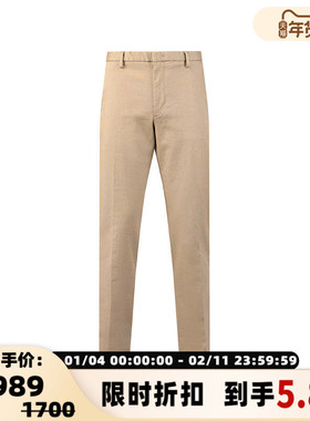 Hugo Boss雨果博斯 男士black系列修身中腰锥形裤银泰百货 300095