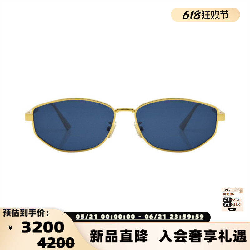 DIOR迪奥 2025春夏新款女士时尚太阳镜窄框墨镜银泰百货 300211